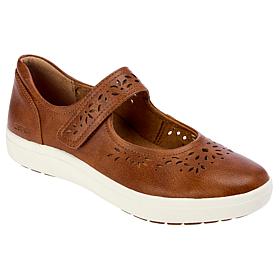Aetrex® Emerson Adjustable Leather Arch Support Mary Jane Sneaker