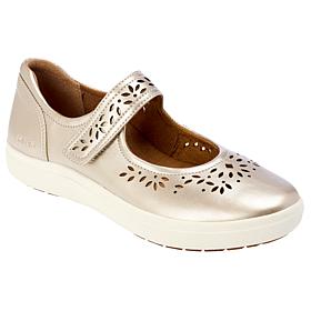Aetrex® Emerson Adjustable Leather Arch Support Mary Jane Sneaker