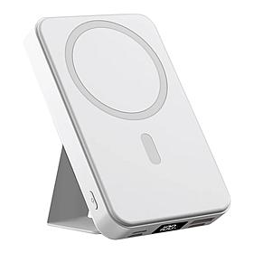Alpha Digital 10000mAh Magnetic Wireless Charge Power Bank with Stand