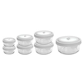 Anchor Hocking 14 Piece Glass Food Storage Bowls with Lids