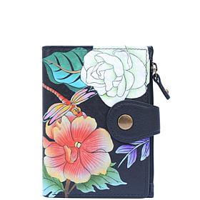 Anna by Anuschka Hand Painted Wallet