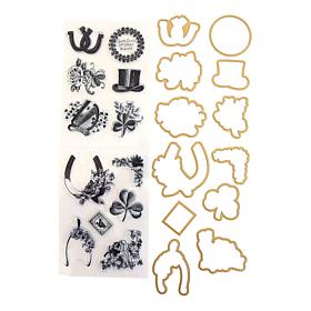 Anna Griffin® Lucky Stamps and Die Set