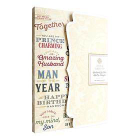 Anna Griffin Sentiments For Him Rub-On Transfers