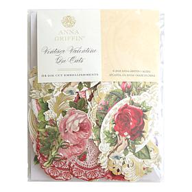 Anna Griffin® Vintage Valentine Die-Cuts - Set of 84