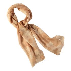 Anne Klein Oversized Floral Oblong Scarf