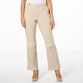 Antthony Crochet Lace Insert Millenium Pant