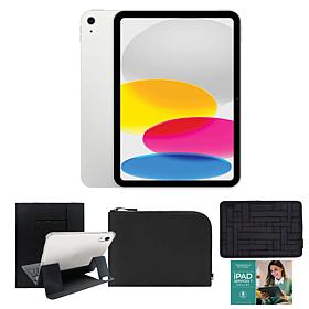 Apple 11 iPad 512GB w/Keyboard, Case, Sleeve and Accessories - Silver