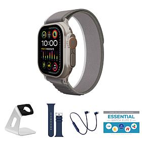 Apple Watch Ultra 2 49mm GPS + Cellular Trail Loop Band S/M Bundle