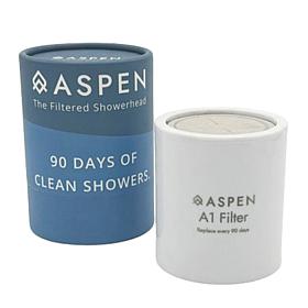 AquaGlo by Aspen Replaceable Showerhead Filter Auto-Ship®