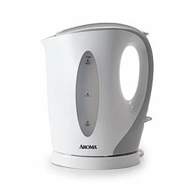 Aroma AWK-105 1.5-Liter Electric Kettle - White/Grey