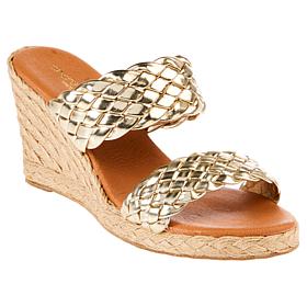 "As Is" Andre Assous Aria Espadrille Wedge Sandal