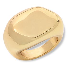 "As Is" Bellezza Bronze Polished Freeform Dome Ring