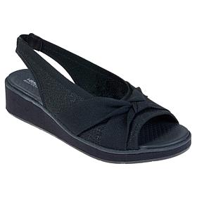 "As Is" BZees Bell Machine Washable Slingback Wedge Sandal