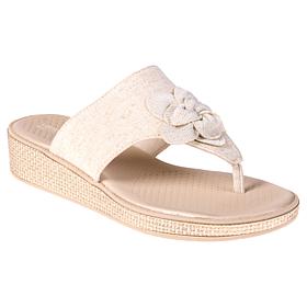 "As Is" BZees Bloom Flower Sandal