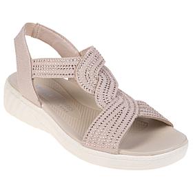 "As Is" Bzees® Lilly Bright Comfort Sandal