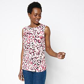 "As Is" C Wonder Cinch Front Sleeveless Top