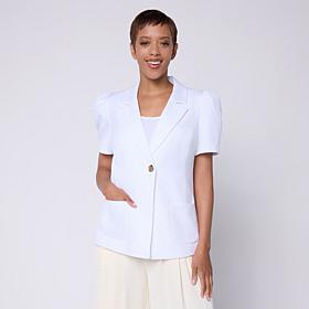 "As Is" C Wonder Puff Sleeve Summer Blazer