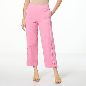 "As Is" C Wonder Stretch Twill Wide-Leg Pant