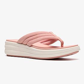 "As Is" Clarks Cloudsteppers Drift Carmen Toe Post Sandal