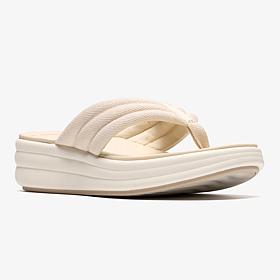 "As Is" Clarks Cloudsteppers Drift Carmen Toe Post Sandal