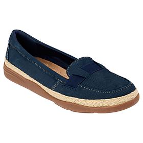 "As Is" Clarks Collection Elaina Echo Heritage Casual Leather Slip-...