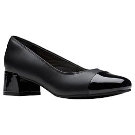 "As Is" Clarks Collection Iridessa May Cap Toe Pump