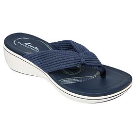 "As Is" CLOUDSTEPPERS™ by Clarks Breeze Rae Erin Wedge Sandals