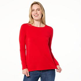 "As Is" Colleen Lopez Long Sleeve Crew Neck Top