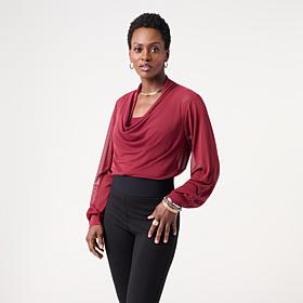 "As Is" Colleen Lopez Solid Mesh Top