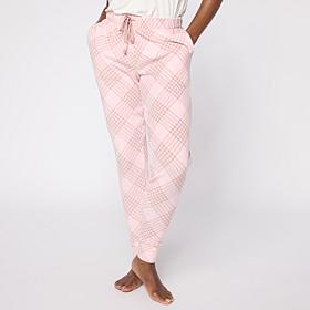 "As Is" Comfort Code Cozy Fleece  2-piece Top and Jogger Sleep Set