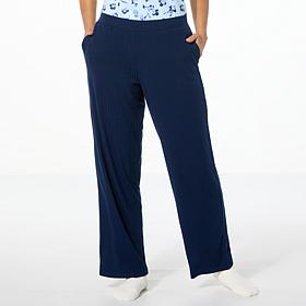 "As Is" Comfort Code Ribbed Knit Pull-On Lounge Pant