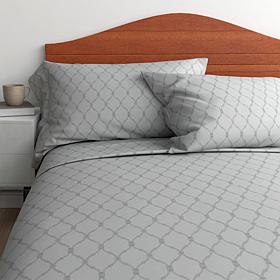 "As Is" Concierge Collection 400TC Wrinkle Resist Cotton 4-Piece Ki...