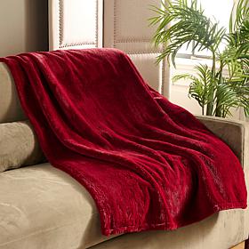 "As Is" Concierge Collection Bunny Faux Fur Throw 