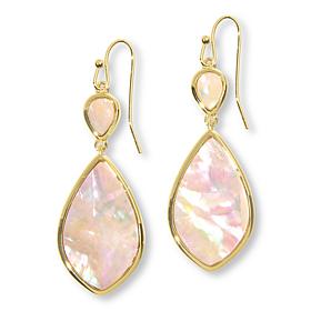 "As Is" Connie Craig Carroll Jewelry Ellie Geometric Drop Earrings