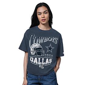 As Is Dallas Cowboys Officially Licensed NFL Women's Oversized Tee