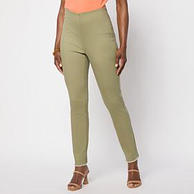"As Is" DG2 by Diane Gilman Legacy Stretch Denim Pull-On Pencil Jean