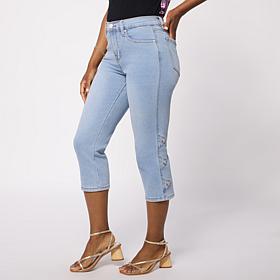 "As Is" DG2 by Diane Gilman Legacy Stretch Side Tab Capri