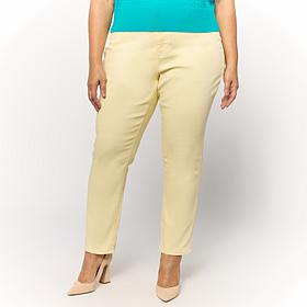 "As Is" DG2 by Diane Gilman Virtual Stretch Denim Skinny Jean - But...