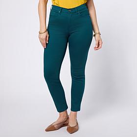 "As Is" DG2 by Diane Gilman Virtual Stretch Denim Skinny Ankle