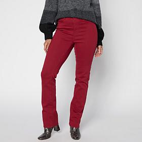 "As Is" DG2 by Diane Gilman Virtual Stretch Denim Straight-Leg Jean