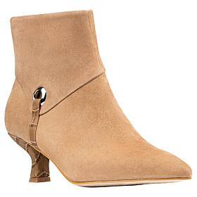 "As Is" Donald Pliner Cindia Leather or Suede Ankle Bootie