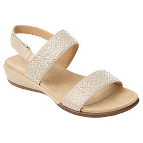 "As Is" Easy Spirit Hailsey 2-band Sandal