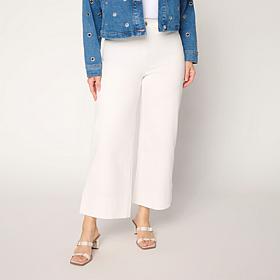"As Is" Elle Get the Look Cropped Trouser Jean