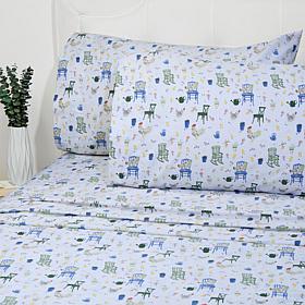 "As Is" Emryn House 100% Cotton Summer Weight Sheet Set 