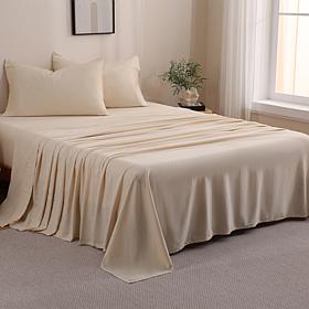 "As Is" Emryn House 4-piece Cotton Sateen Sheet Set