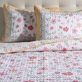 "As Is" Emryn House Panel Print 3-piece Quilt Set