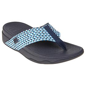 "As Is" Fitflop Surfa Multi-Tone Webbing Toe-Post Flip-Flops