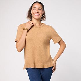 "As Is" G by Giuliana FF Sweater with Ruffle