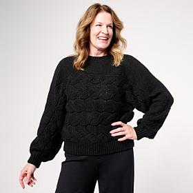 "As Is" G by Giuliana Full Fashion Solid Sweater