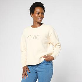 "As Is" G by Giuliana Full Fashion Sweater with Beading